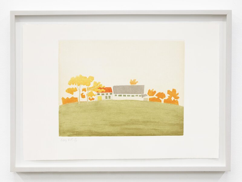 Alex Katz, ‘House and Barn’, 1954 / 2008, Print, Aquatint, Mary Ryan Gallery, Inc