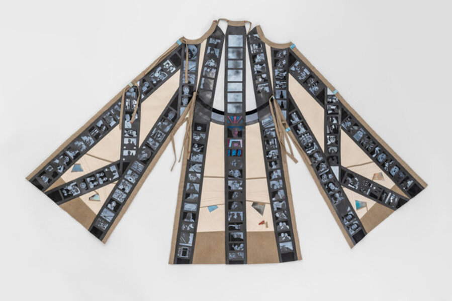 Black and White Film Cloak
