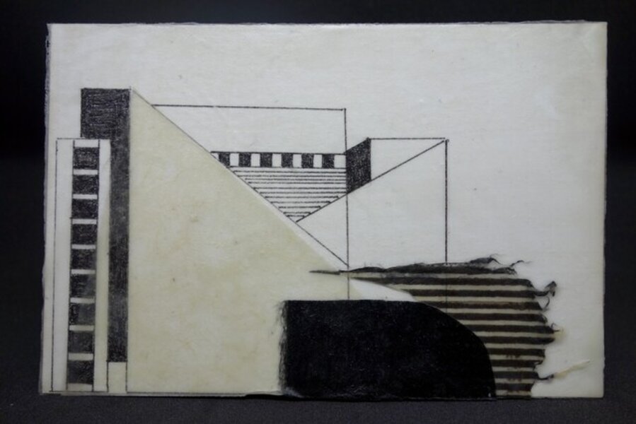 Encaustic Drawing #6