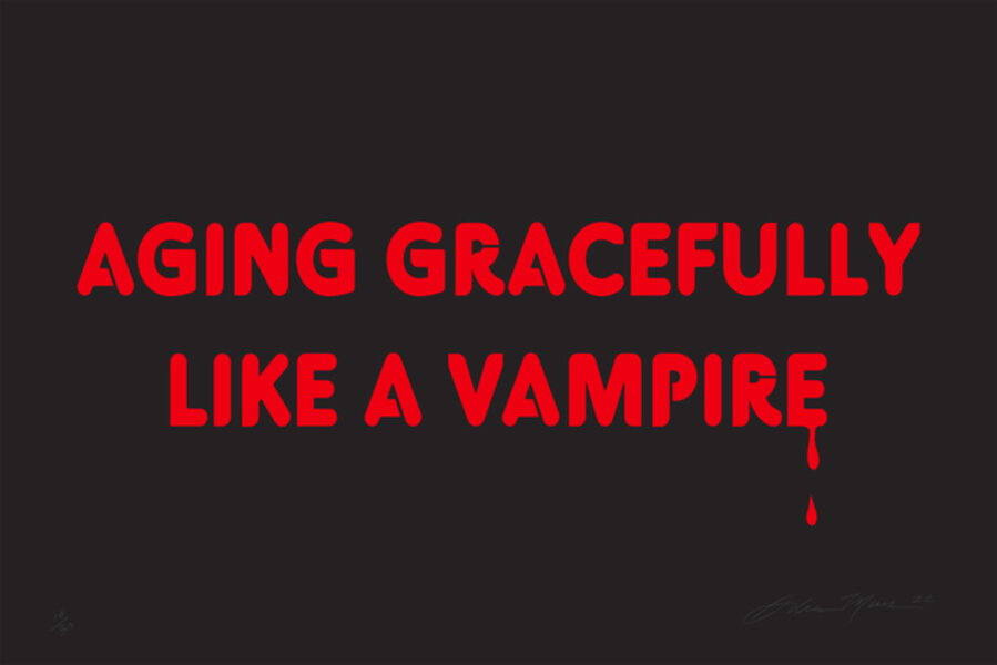 Aging Gracefully Like a Vampire
