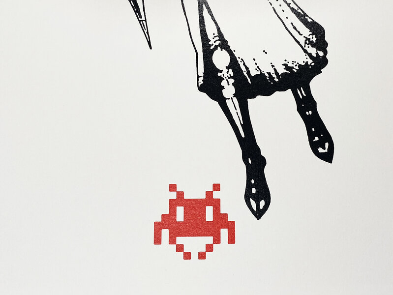 TRUST.iCON, ‘'Invaders Must Die'’, 2020, Print, Silkscreen print on 375gsm Lambeth Cartridge fine art paper., Signari Gallery