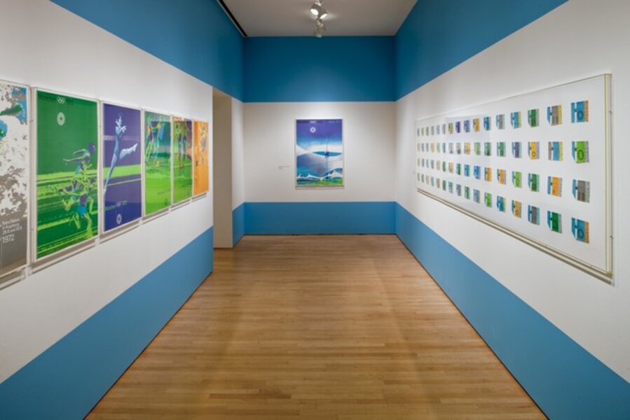 Installation view "Otl Aicher: München 1972", 2009
