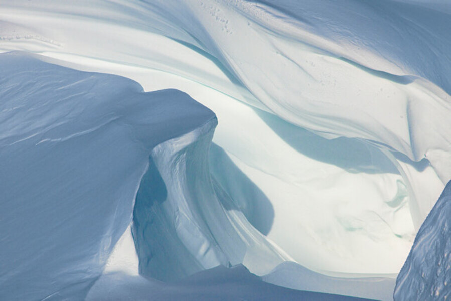 Snow Folds, Scott Base Pressure Ridges