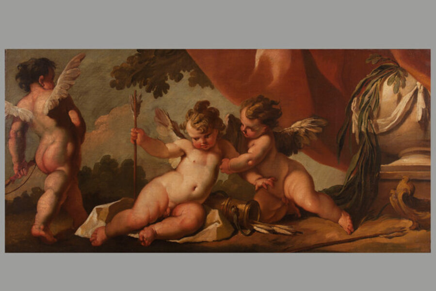 Cupids at play
