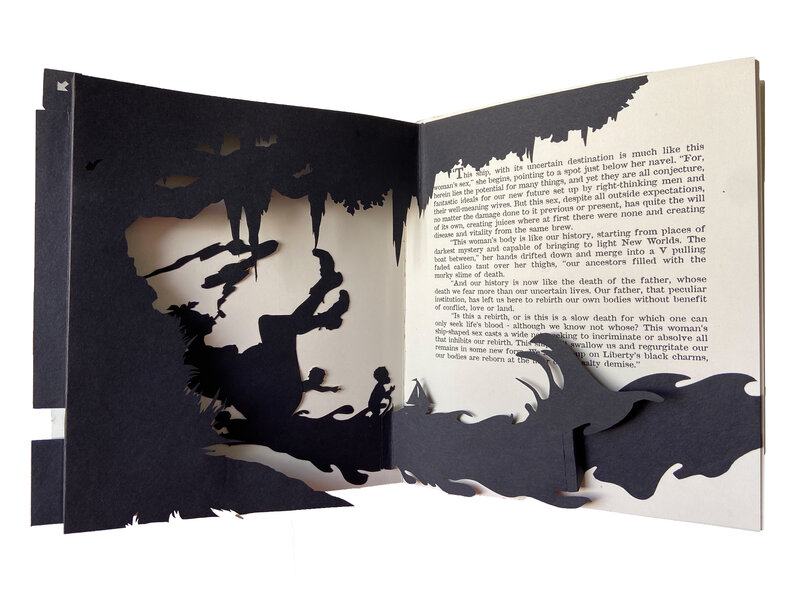 Kara Walker, ‘Freedom: A Fable’, 1997, Books and Portfolios, Pop-up, laser cut book, Artsy x Capsule Auctions