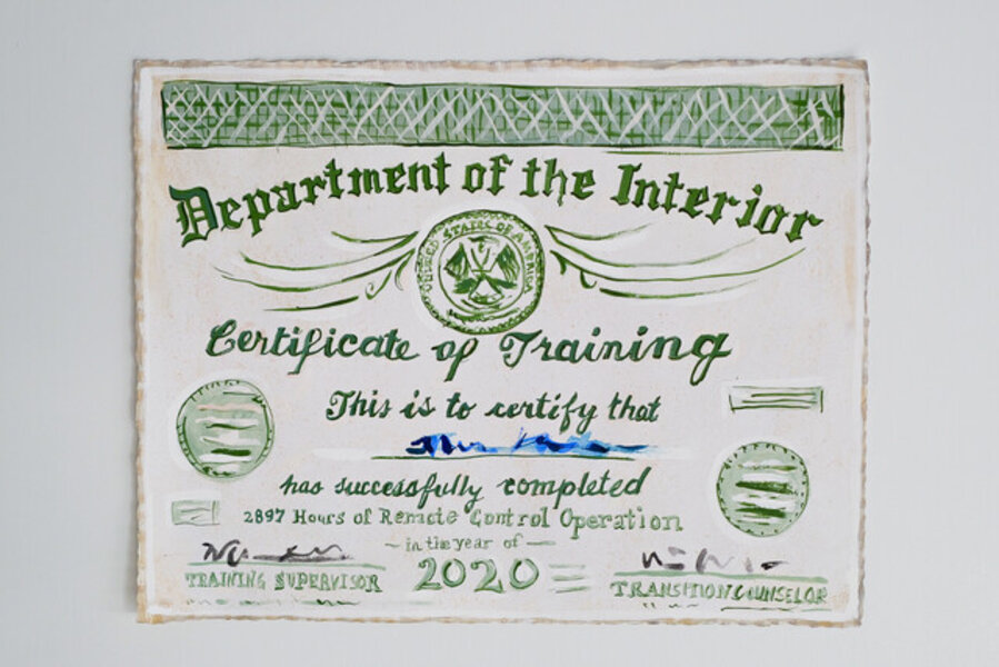 Certificate of Training