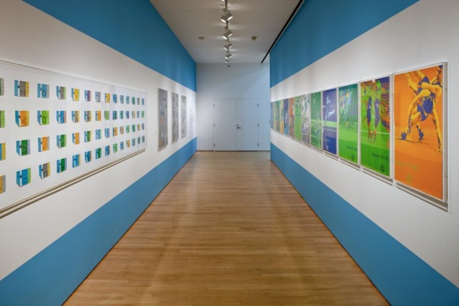 Installation view "Otl Aicher: München 1972", 2009
