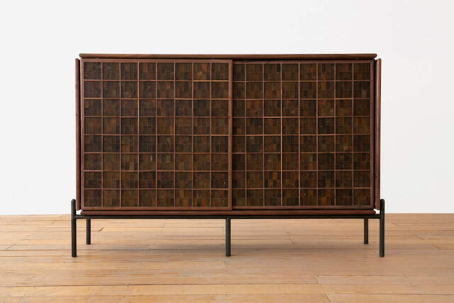 Avocado Skin Cabinet