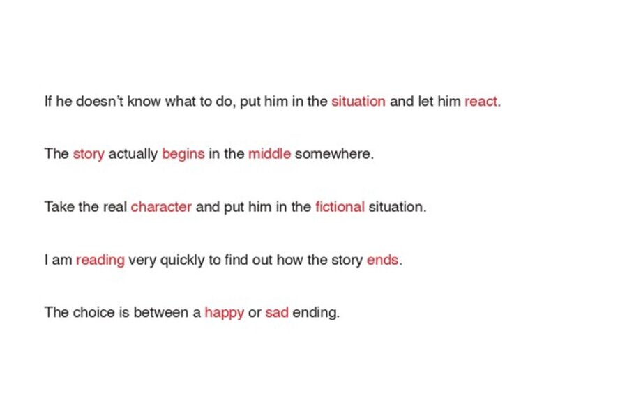 Aphorisms: If he doesn’t know what to do...
