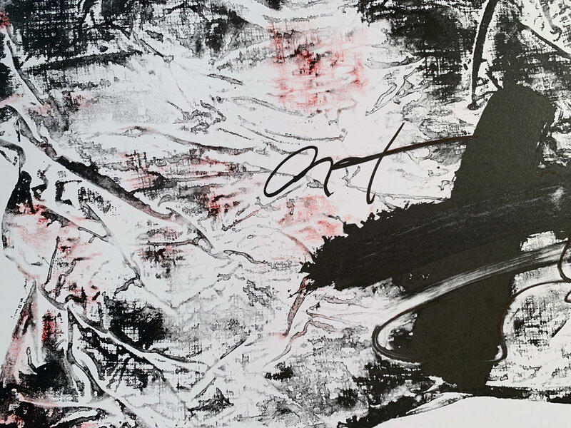 Antoni Tàpies, ‘Tapies Galerie Kaj Forsblom Gallery Poster, Gallery Poster ’, 1985, Posters, Original Gallery Lithographic Exhibition Poster, David Lawrence Gallery