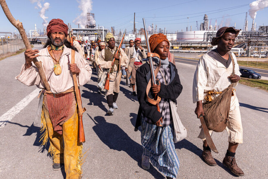 Slave Rebellion Reenactment