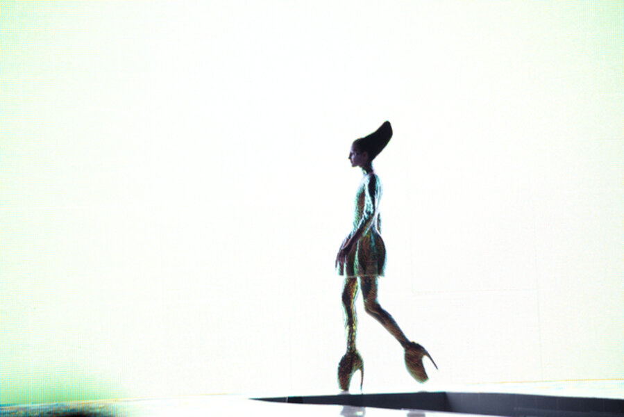 Jellyfish ensemble and Armadillo shoes