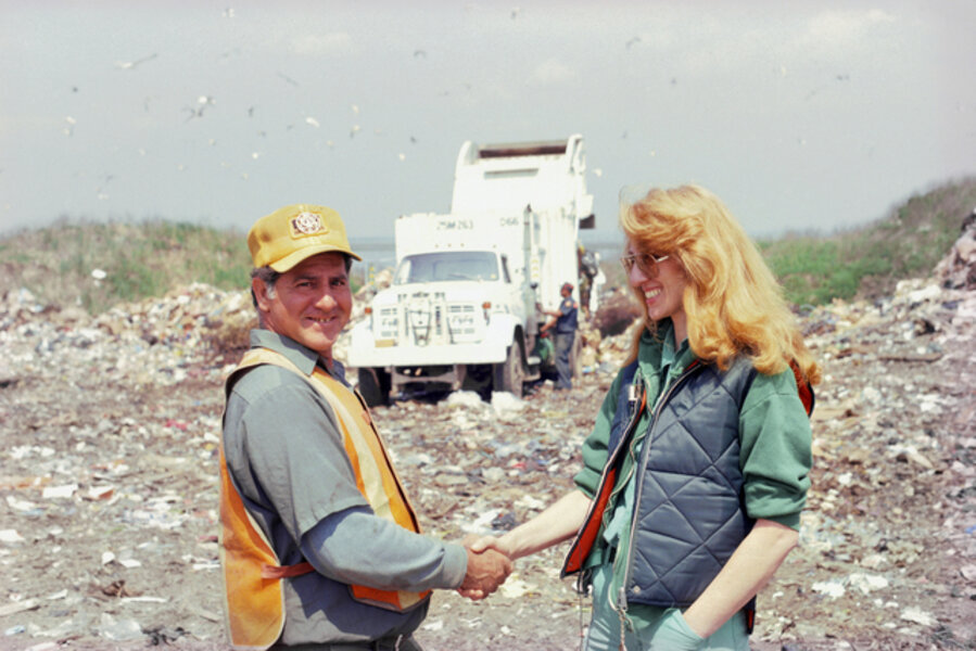Touch Sanitation Performance: "Hand Shake Ritual" with workers of New York City Department of Sanitation