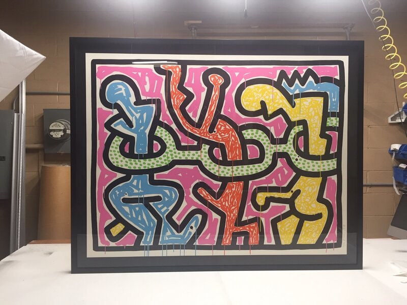 Keith Haring, ‘Flowers (2)’, 1990, Print, Silkscreen ink on Coventry Paper, Fine Art Mia