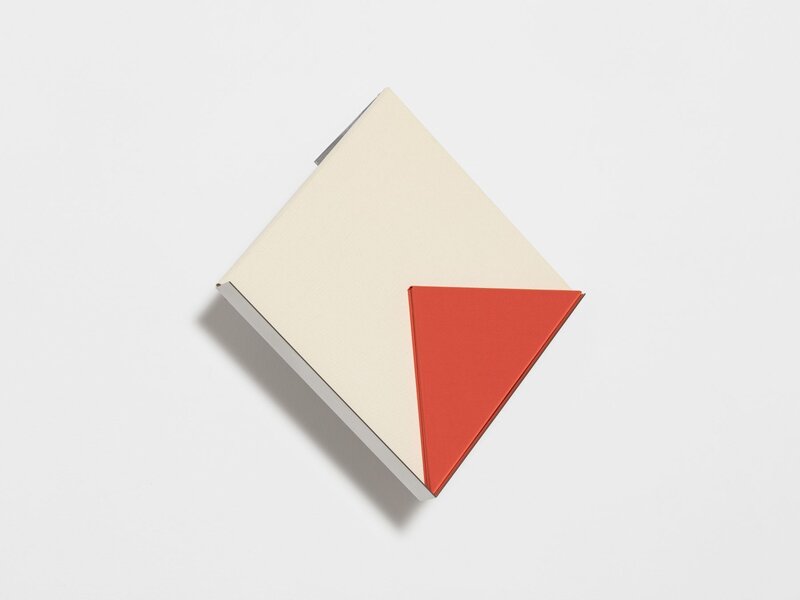 Fernanda Fragateiro, ‘overlap (white and orange)’, 2020, Mixed Media, Polished stainless steel and manufactured notebooks with fabric cover, Bienvenu Steinberg & J