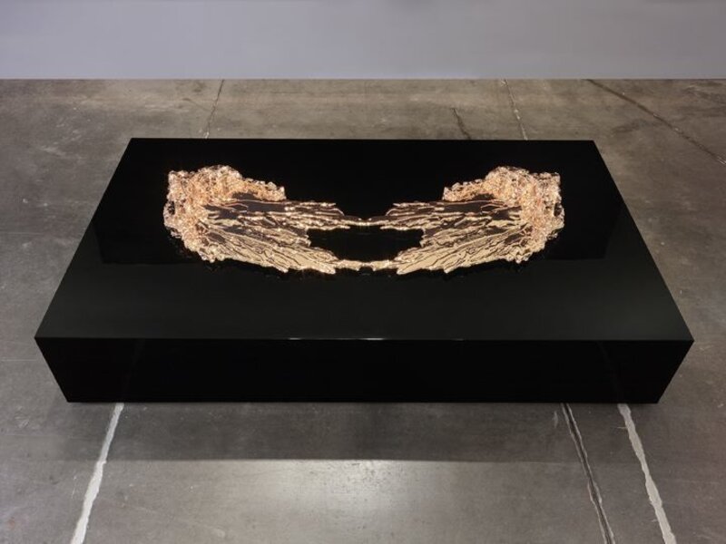 Teresita Fernández, ‘Rorschach’, 2013-2014, Sculpture, Fused nylon, gold chroming, and aluminum, Lehmann Maupin