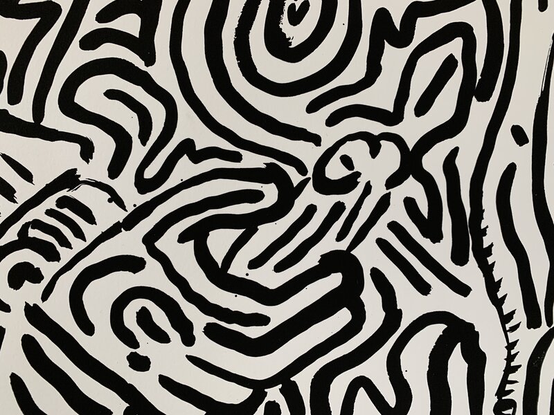 Keith Haring, ‘Untitled (from the Bad Boys portfolio)’, 1986, Print, Serigraph on paper, Bermudez Projects