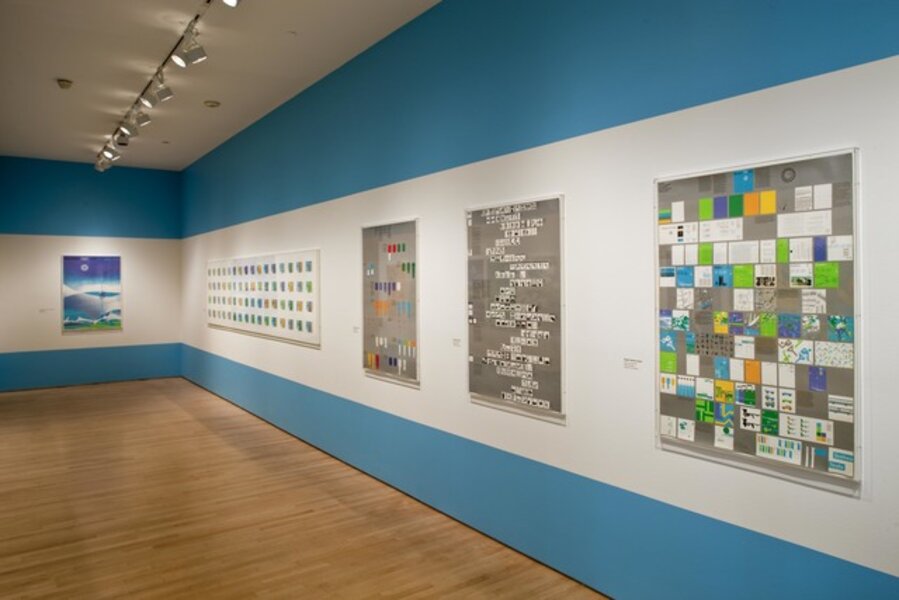 Installation view "Otl Aicher: München 1972", 2009