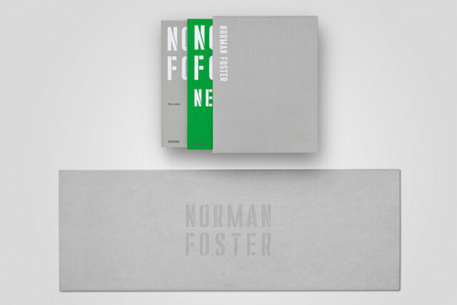 Norman Foster XXL Monograph. Signed Limited Art Edition of 300 copies with a Signed Print