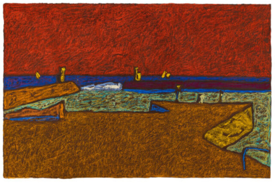 Le port de Carnon, le soir