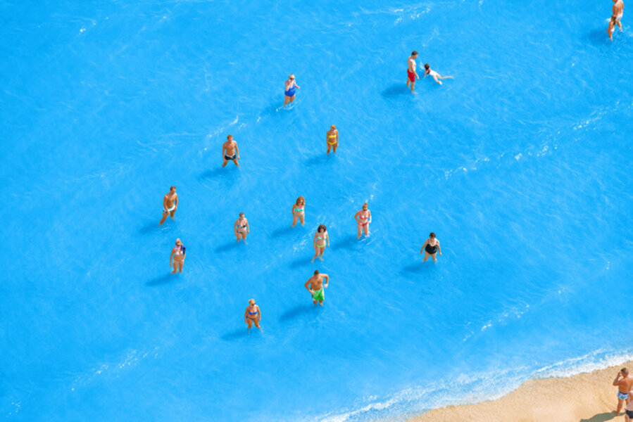 Adriatic Sea (Staged) Dancing People 7