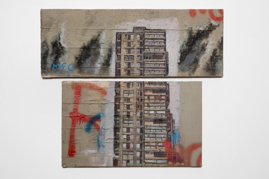 Study (Diptych)