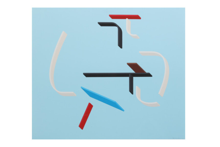 St Ives Axonometric Blue
