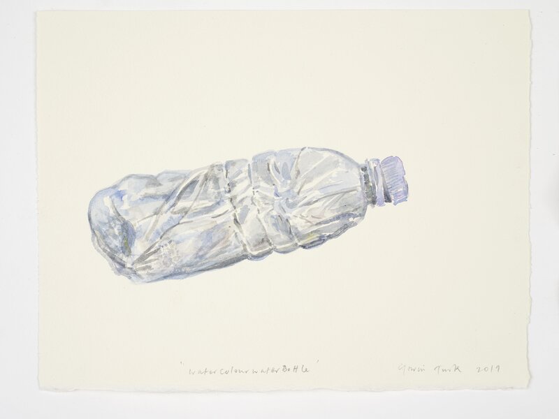 Gavin Turk, ‘Watercolour Water Bottle’, 2019, Drawing, Collage or other Work on Paper, Watercolour on paper, Alex Daniels - Reflex Amsterdam