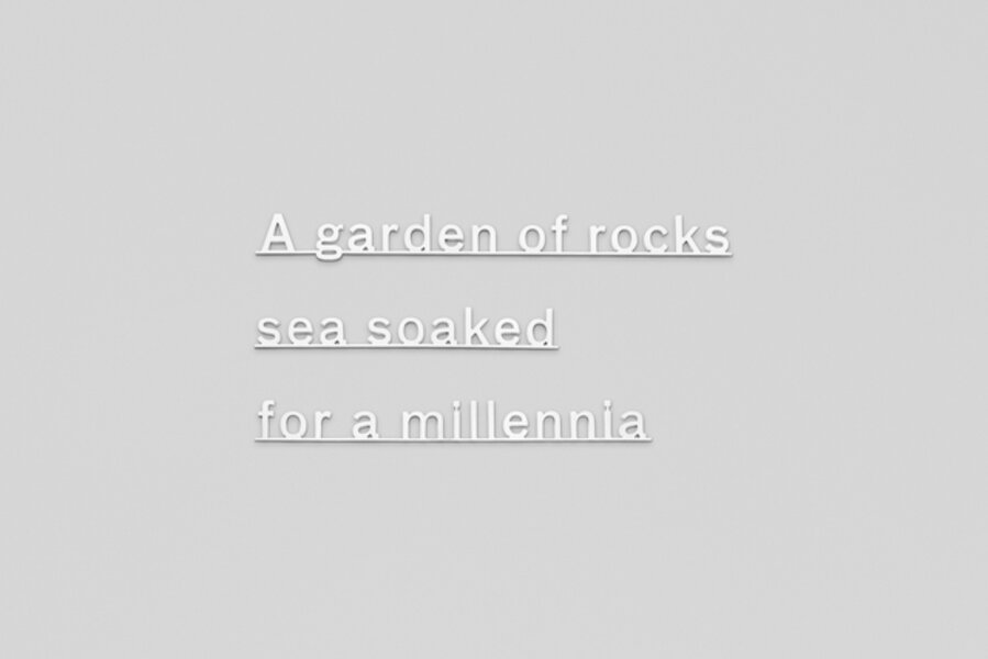 Ideas - (A garden of rocks sea soaked for a millennia)