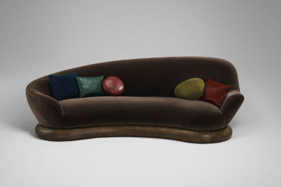 Sofa 'Cylinder Brunette II' Right