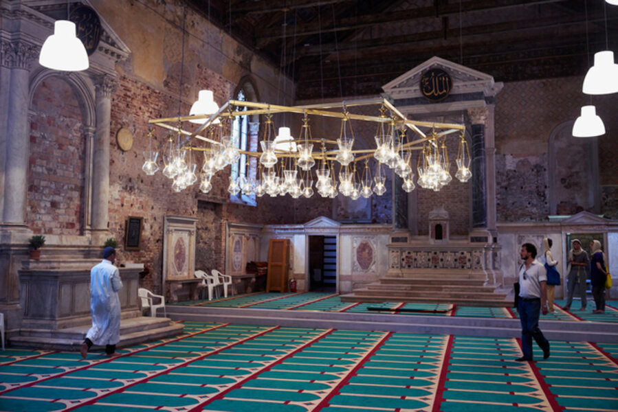 THE MOSQUE: The First Mosque in the Historic City of Venice (Installation view)
