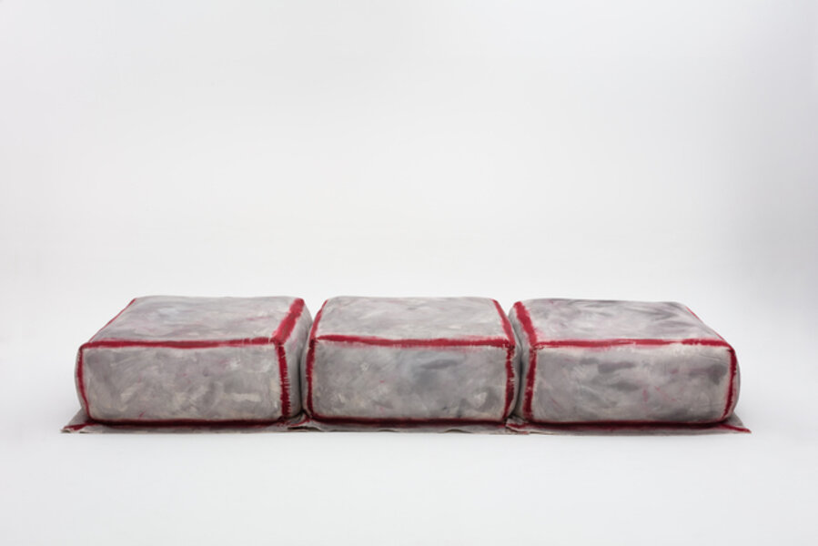 Maquette 248 / Canvas and Foam Daybed, Brick