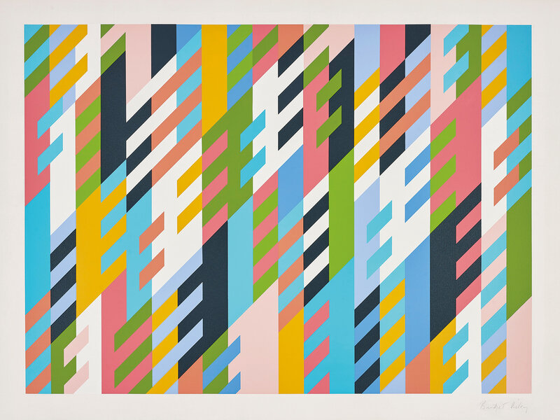 Bridget Riley, ‘New Day’, 1988/1992, Print, Screenprint in colours after the painting, on wove paper, with full margins., Phillips