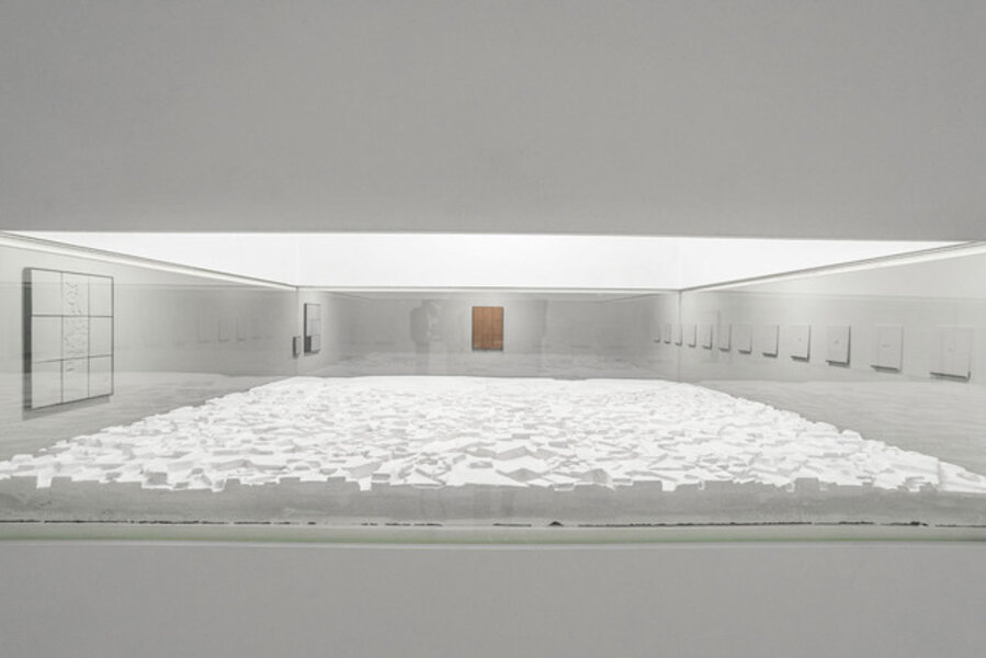 Paysage plâtre
