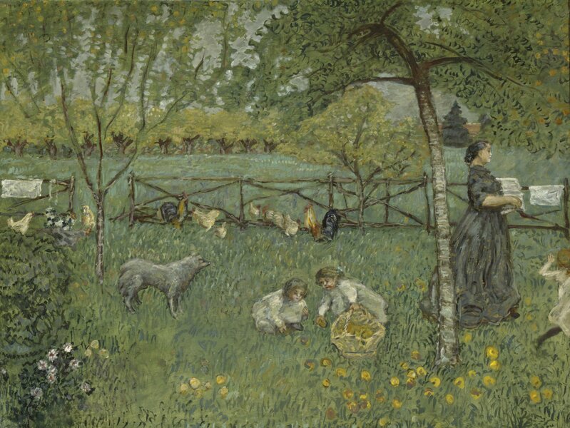 Pierre Bonnard, ‘Le grand jardin (The Large Garden)’, 1895, Painting, Oil on canvas, Musée d'Orsay
