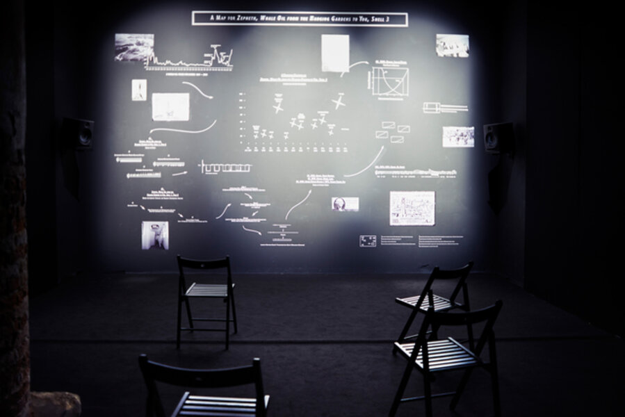 Zepheth, Whale Oil from the Hanging Gardens to You, Shell 3 (Installation view)
