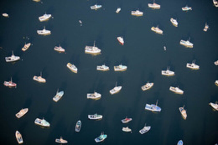 Directionless Lobster Boats, Tremont, ME