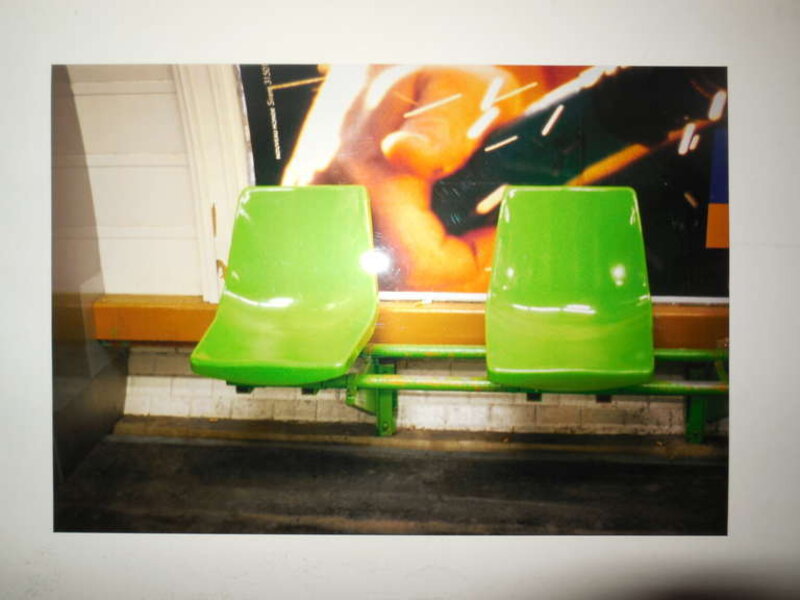 Nicoletta Munroe, ‘Odeon, Green 2 Chairs, Paris Metro Series’, 1990-1999, Photography, Photography, Lions Gallery