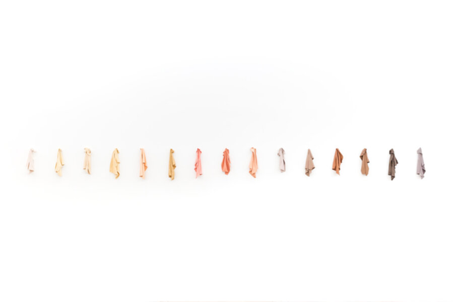 Colored China Rags (set of 15)