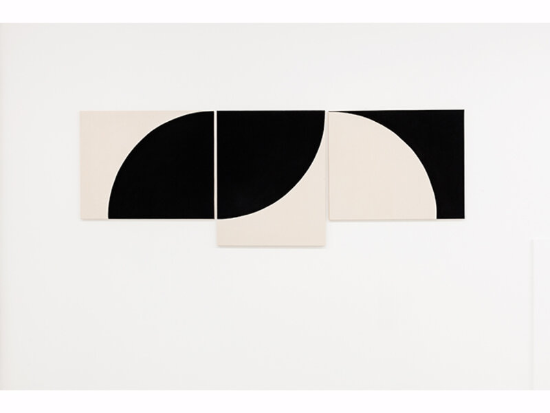 Steel Stillman, ‘Hard Edge Triptych’, 2015, Painting, Acrylic paint on cotton, 3 parts