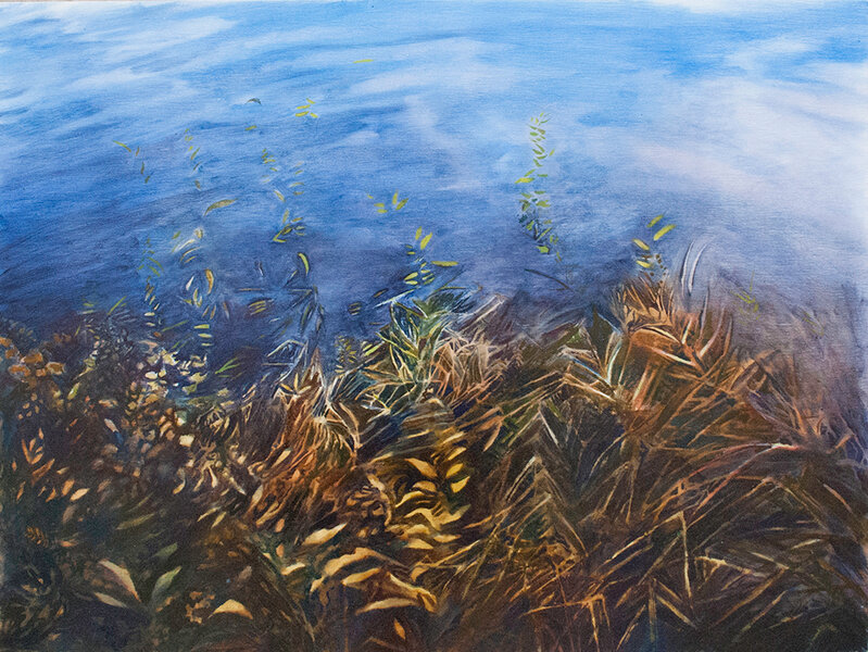 Brooke Lanier, ‘Submerged 1’, Painting, Oil on panel, InLiquid