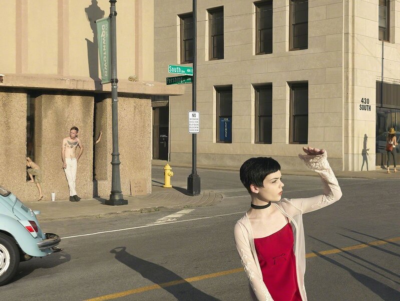 Julie Blackmon, ‘South & Pershing Street’, 2017, Photography, Archival Pigment Print, photo-eye Gallery