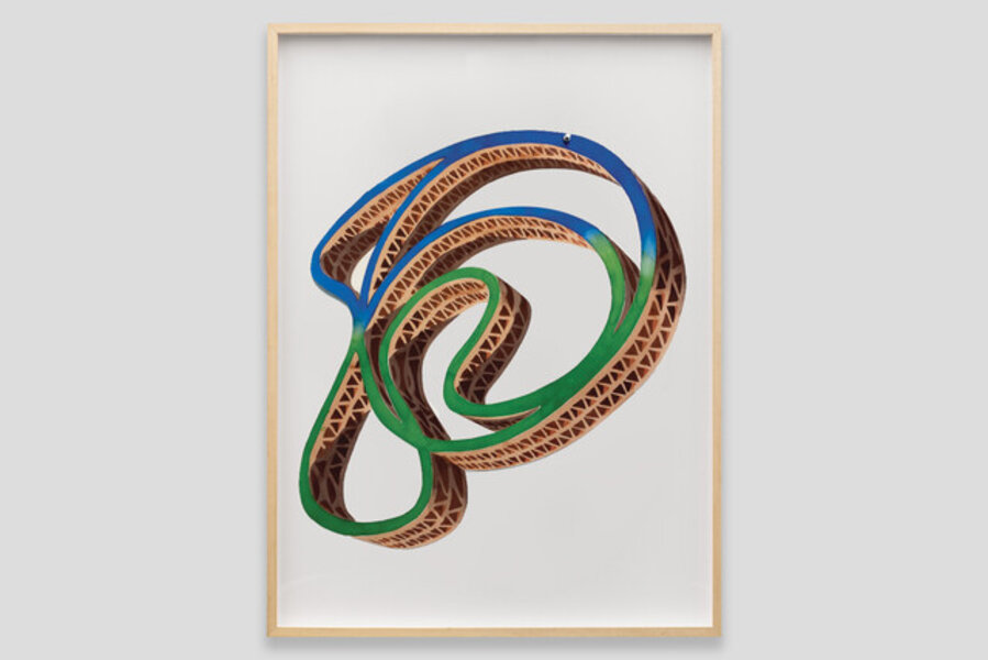 Untitle - blue and green