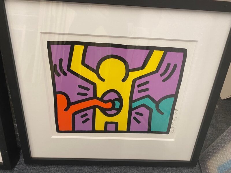 Keith Haring, ‘Pop Shop 1’, 1987, Print, Screen Print, Colley Ison Gallery