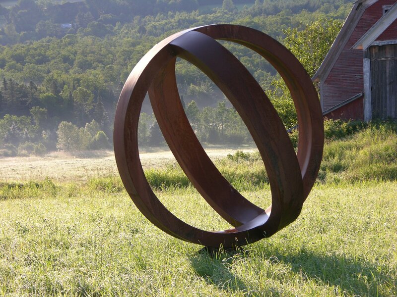 David Tanych, ‘[ 4 ] Gyro’, Sculpture, Steel, ÆRENA Galleries and Gardens