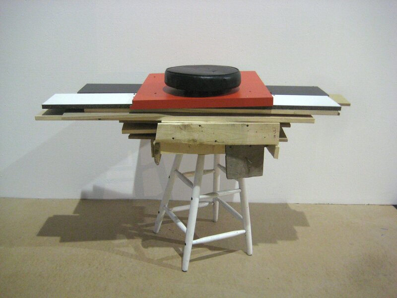 Graham Hudson, ‘Too High Stool’, 2009, Sculpture, Mixed media, Nina Johnson