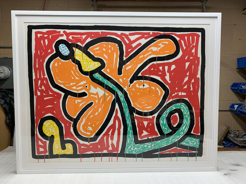 Keith Haring, ‘Flowers (5)’, 1990, Print, Silkscreen ink on Coventry Paper, Fine Art Mia
