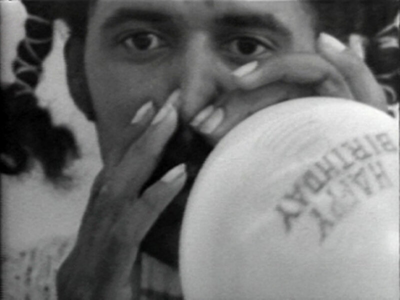 Anthony Ramos, ‘Balloon Nose Blow-up’, 1972, Video/Film/Animation, Video (b&w, sound), Electronic Arts Intermix (EAI)