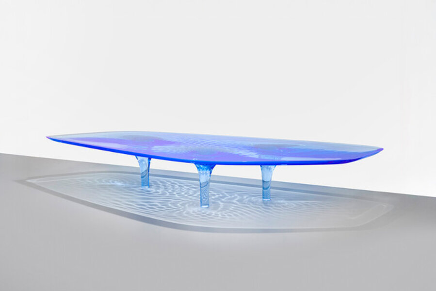 Coffee Table 'Liquid Glacial'