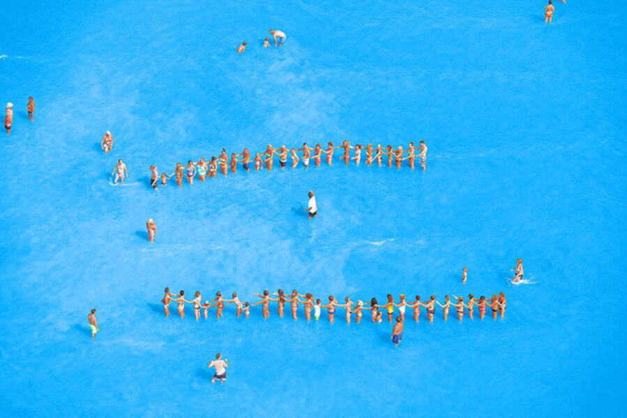 Adriatic Sea (Staged) Dancing People 15